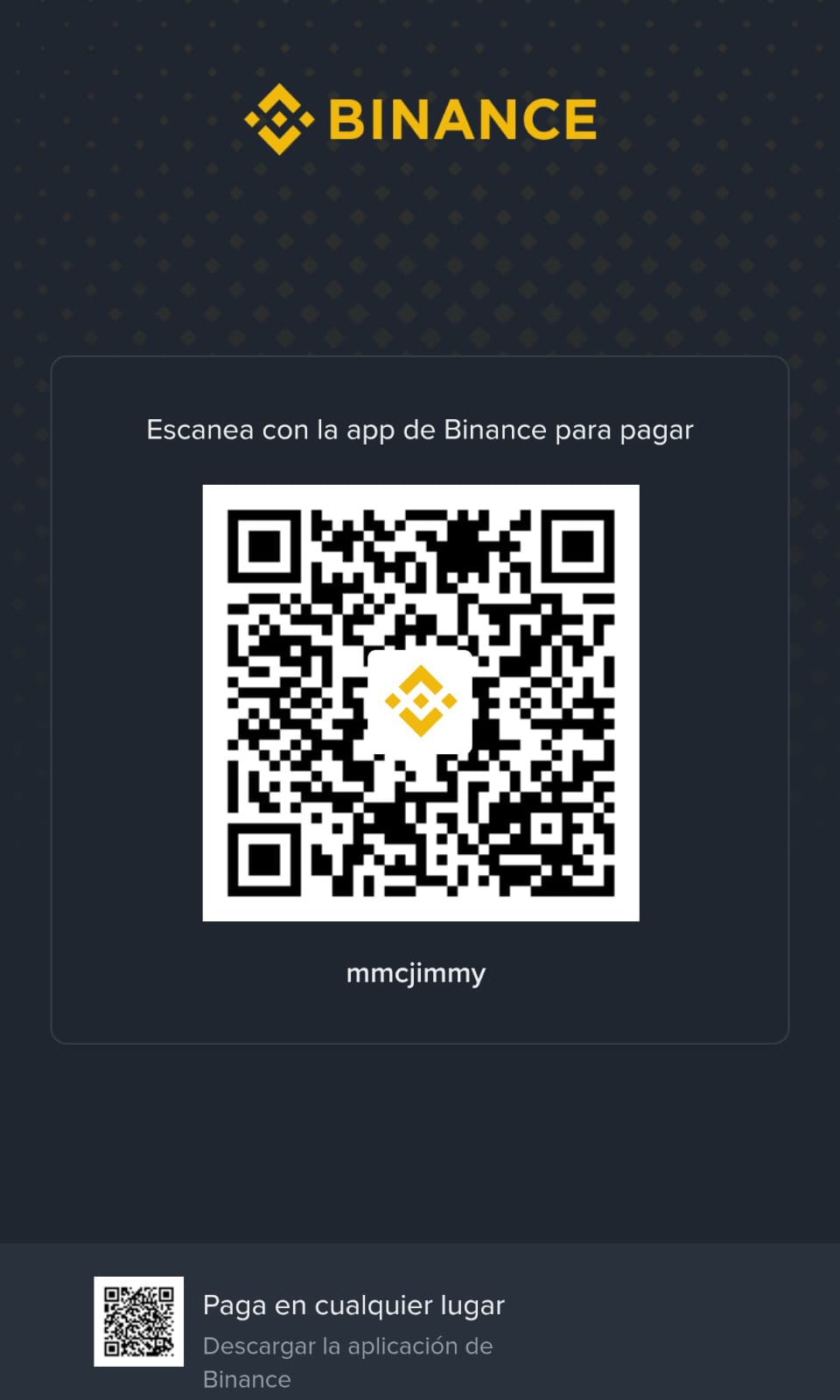 QR Binance Pay
