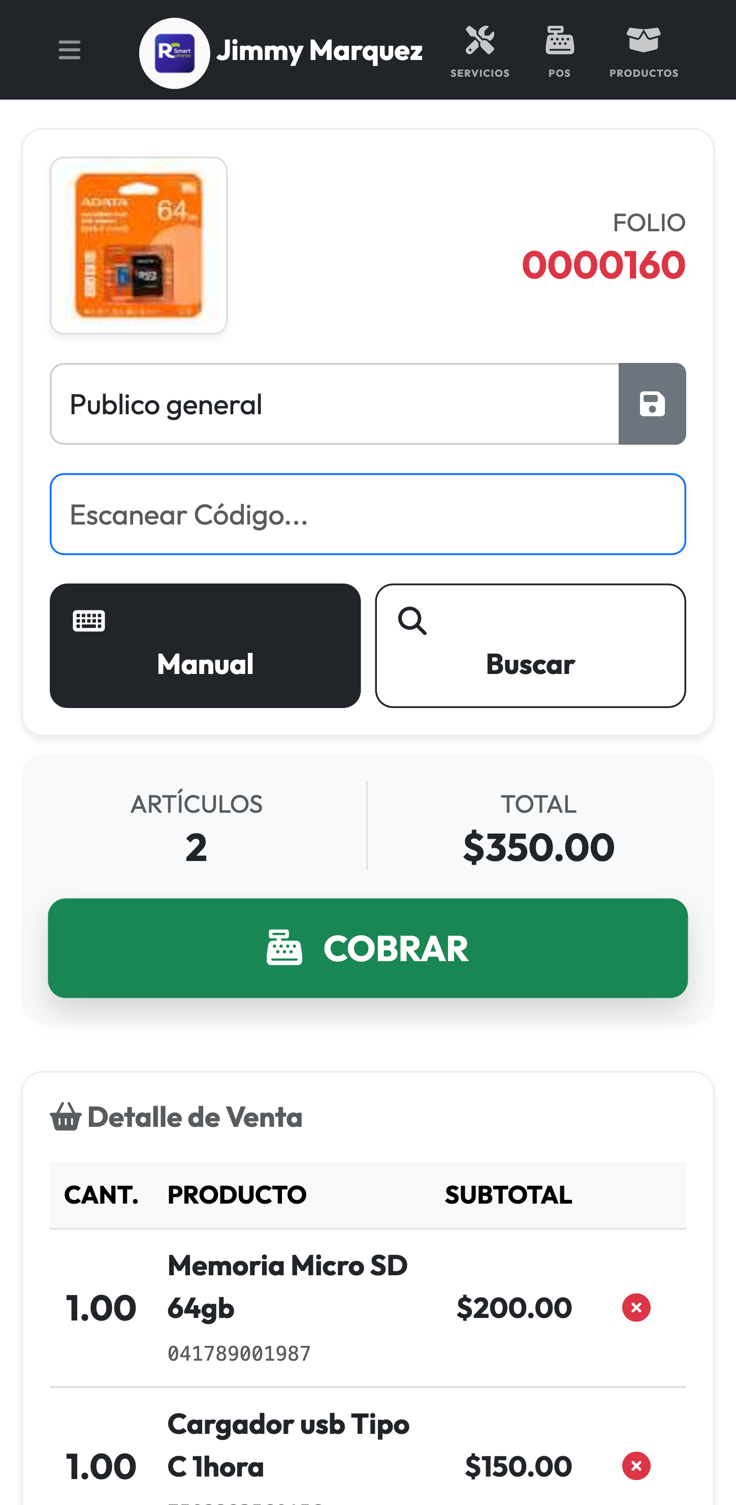 Punto de Venta